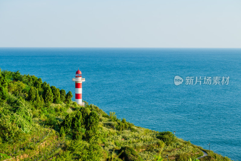 山东青岛黄岛区灵山岛风景区灯塔