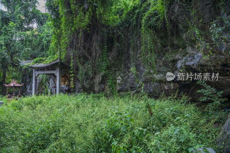 杭州凤凰山景区凤凰池风景