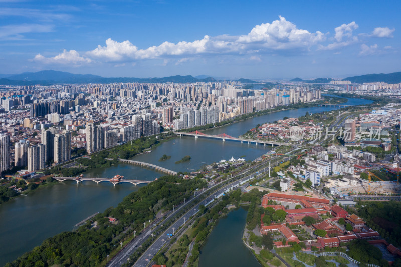 漳州风光航拍全景