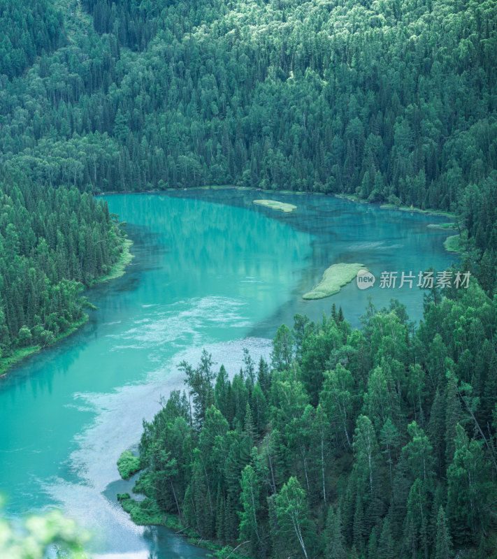 新疆阿勒泰喀纳斯湖景区