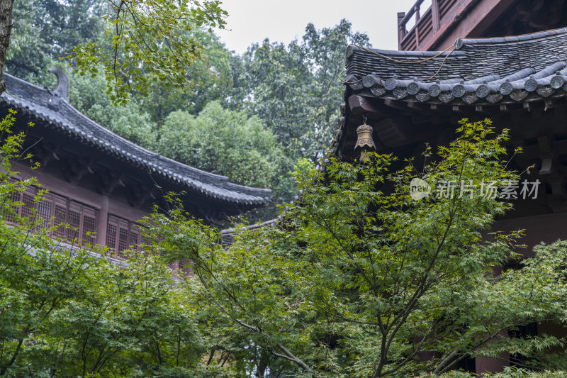 杭州三台山慧因高丽寺风景