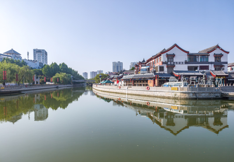 山东济宁古运河东大寺竹竿巷景观