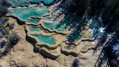 九寨沟甲勿海神仙池