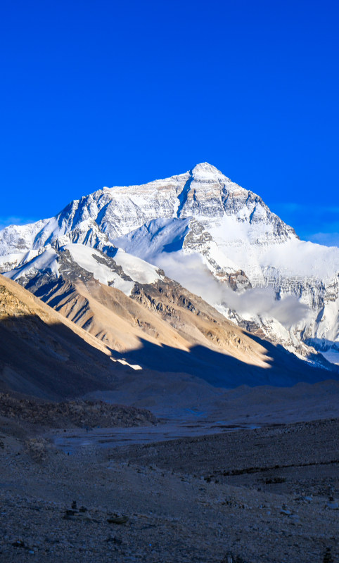 珠穆朗玛峰雪山