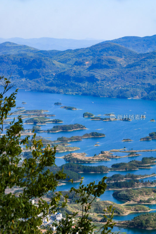 湖北黄石仙岛湖生态旅游景区，天空之城景区