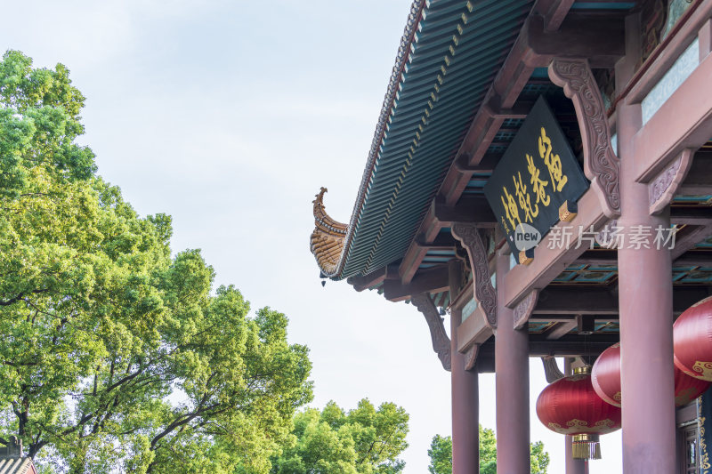 武汉武昌区黄鹤楼公园风景