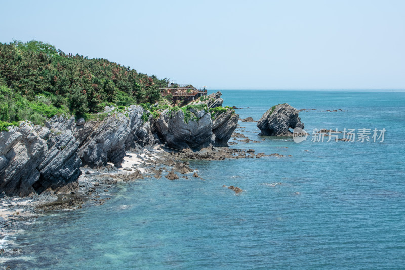 大连金石滩滨海国家地质公园海岸风光