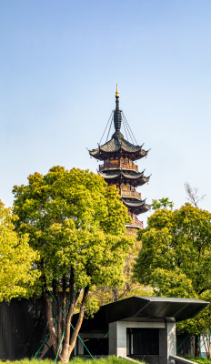 上海徐汇龙华寺龙华寺塔