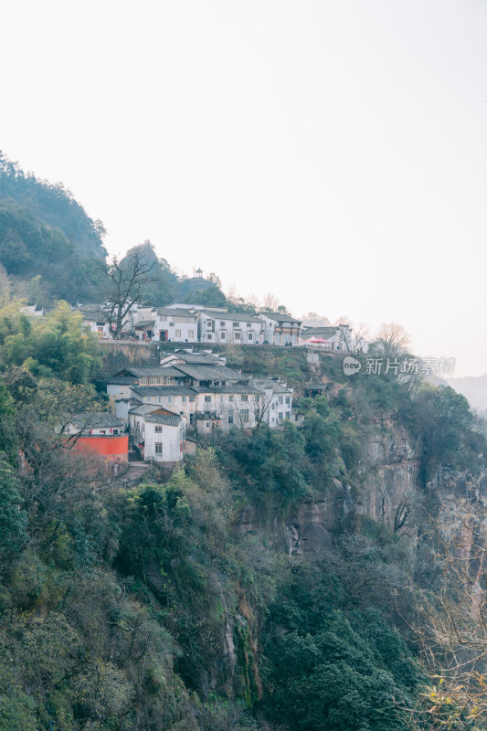 黄山市道教齐云山景区风光