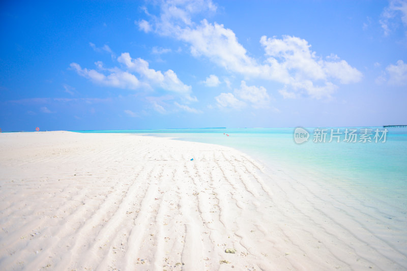 海滩沙滩海岸线