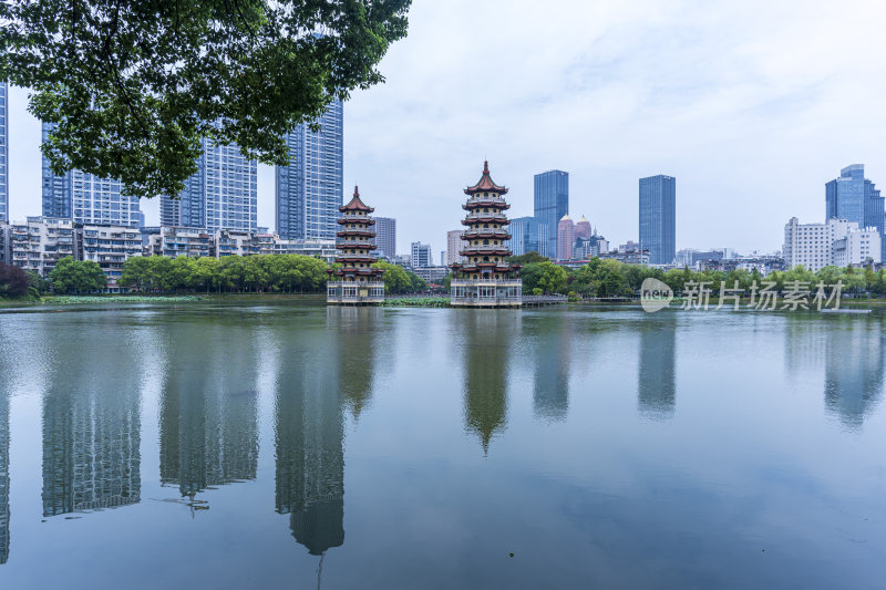 武汉江岸区宝岛公园风景