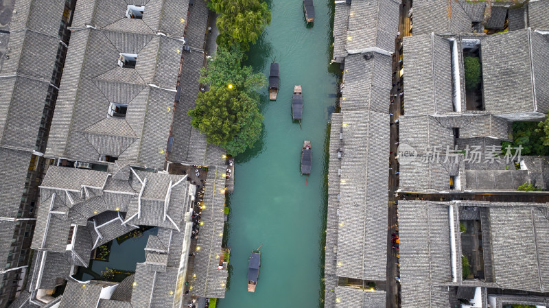 江南水乡乌镇风光 千年古镇旅游