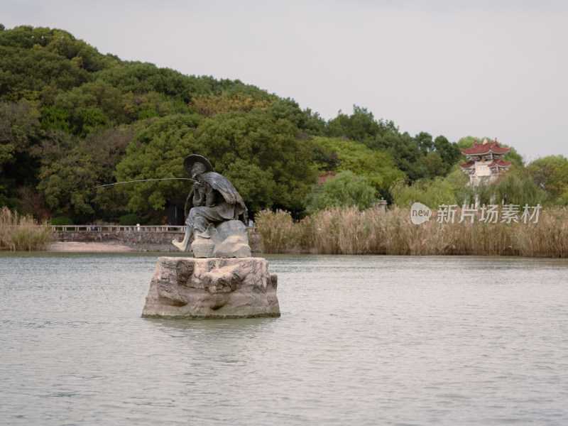 无锡鼋头渚太湖仙岛建筑