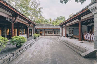 广西柳州柳侯祠景点-山长住房