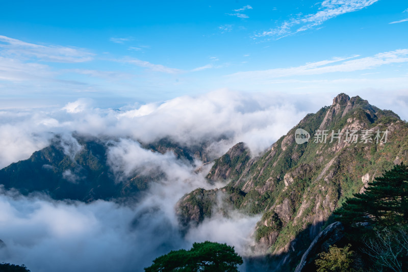 天下第一奇山，安徽黄山云海风光