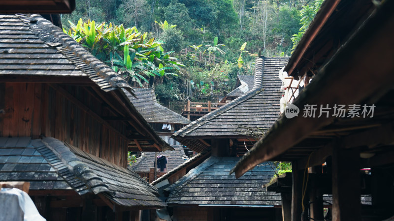 云南景迈山糯干古寨