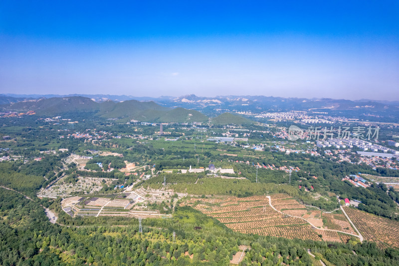 青州云门山5A景区航拍图