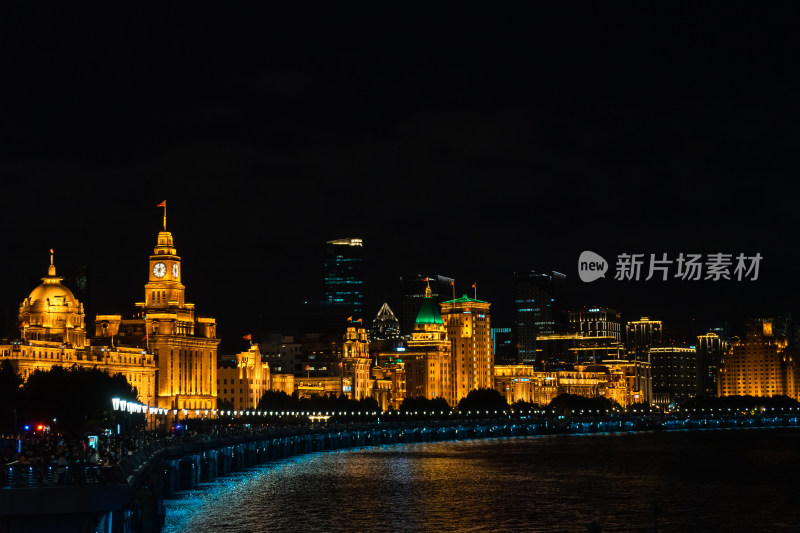 城市风光上海外滩夜景