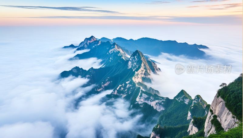 华山云海美景