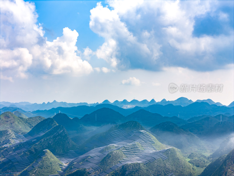 贵州山地光伏喀斯特地貌