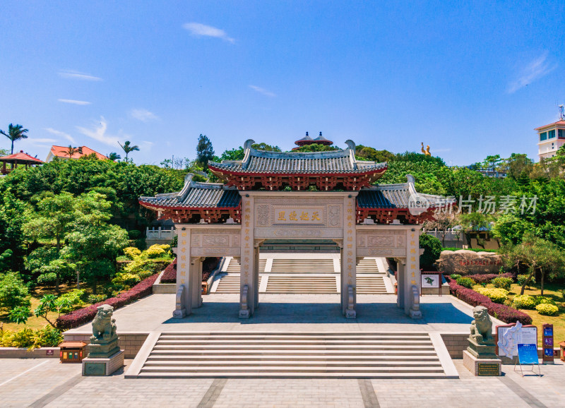 福建莆田湄洲岛妈祖祖庙天妃故里石牌坊