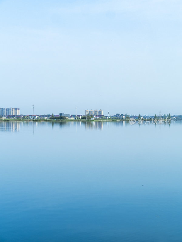 绍兴江南水乡东鉴湖风景