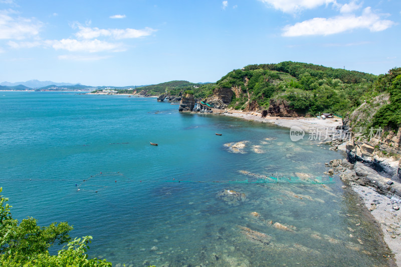 大连金石滩滨海国家地质公园海岸风光