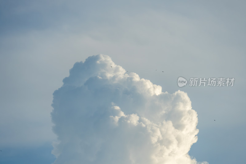 天空中的积雨云