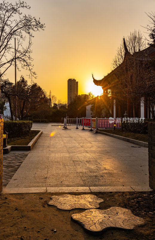 上海嘉定安亭老街菩提禅寺景点景观