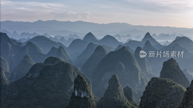 广西桂林喀斯特地貌景观