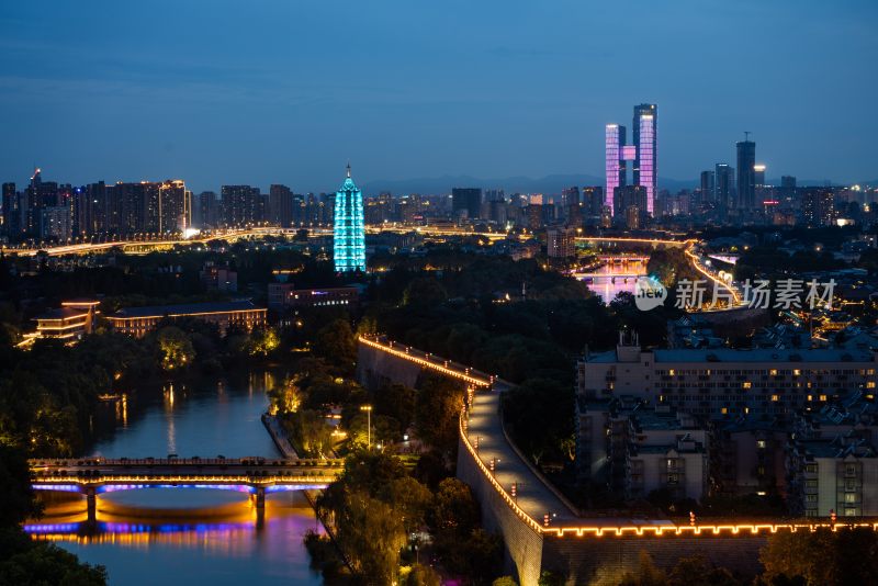 南京大报恩寺夜景