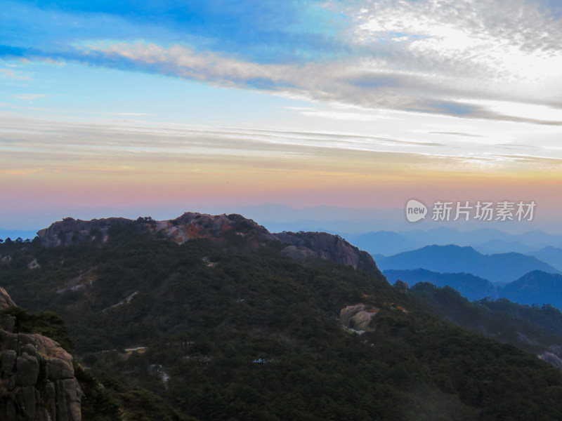 中国安徽黄山旅游风光