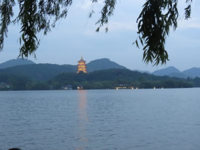 杭州西湖夜景