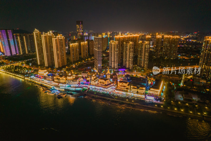 湖南长沙城市夜景