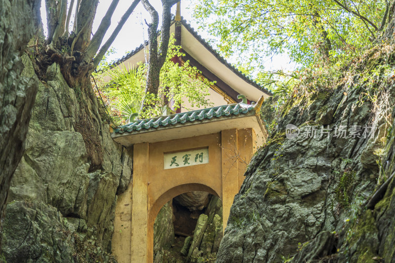 武汉江夏区白云洞景区风景