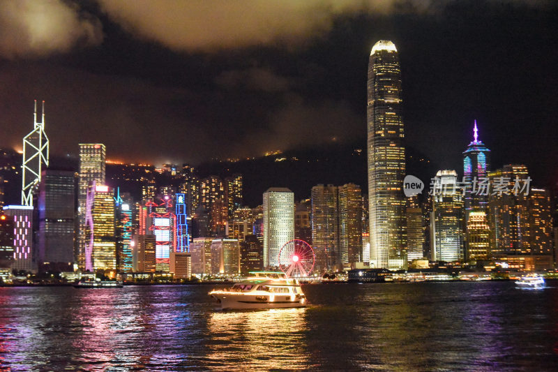 香港维多利亚港夜景