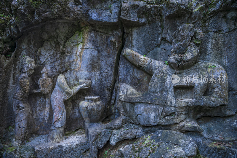 杭州灵隐寺飞来峰造像