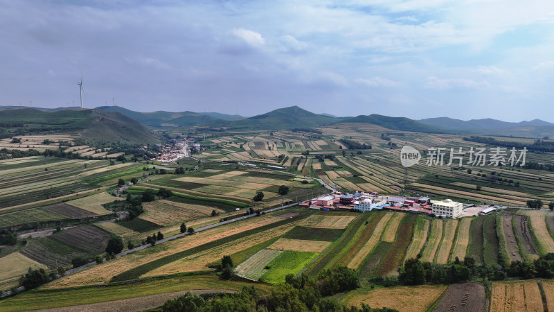 张家口坝上草原天路沿线美景