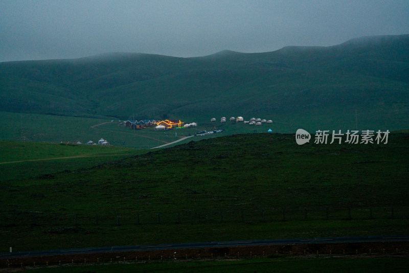 火山顶 乌兰哈达火山