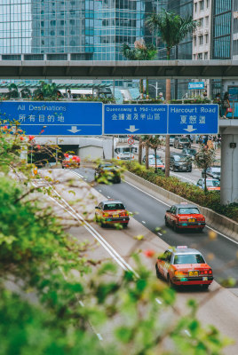 香港中环城市风光