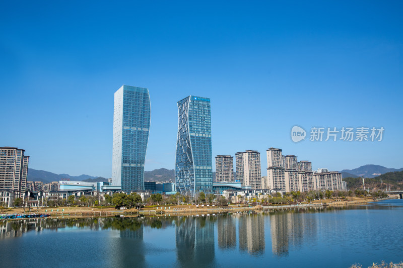 浙江丽水龙泉市区风景