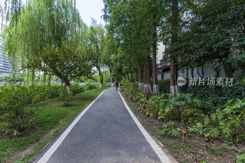 武汉江岸区小南湖公园风景