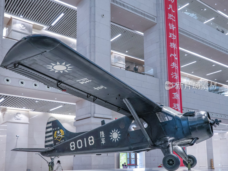 中国人民革命军事博物馆展出的各类战机