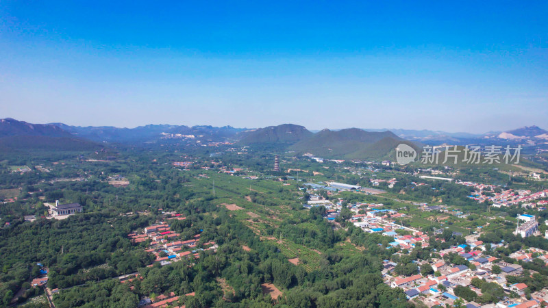 山东青州云门山5A景区航拍