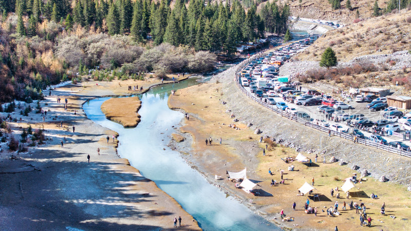 前往川西阿坝理小路自驾游玩