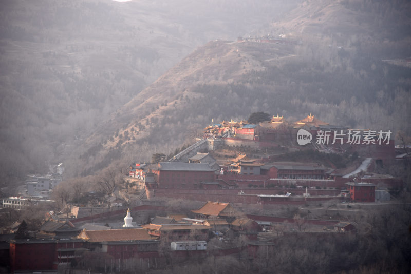 山西五台山寺庙建筑群