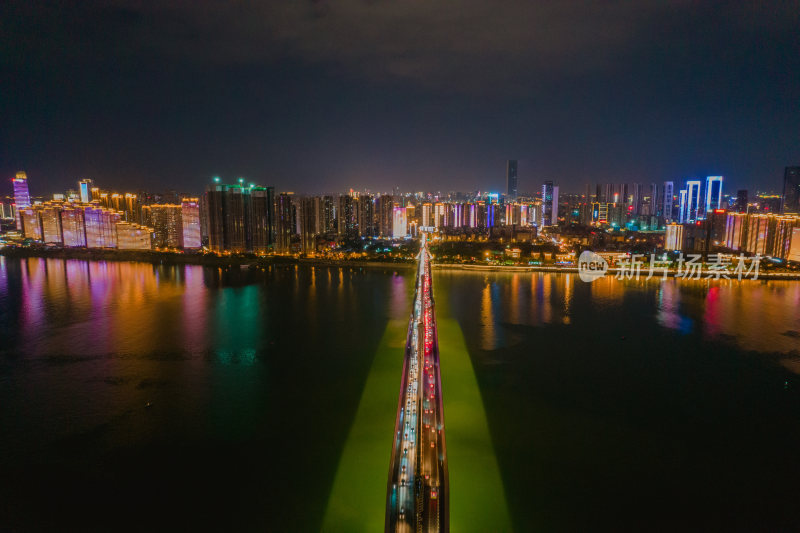 湖南长沙城市夜景