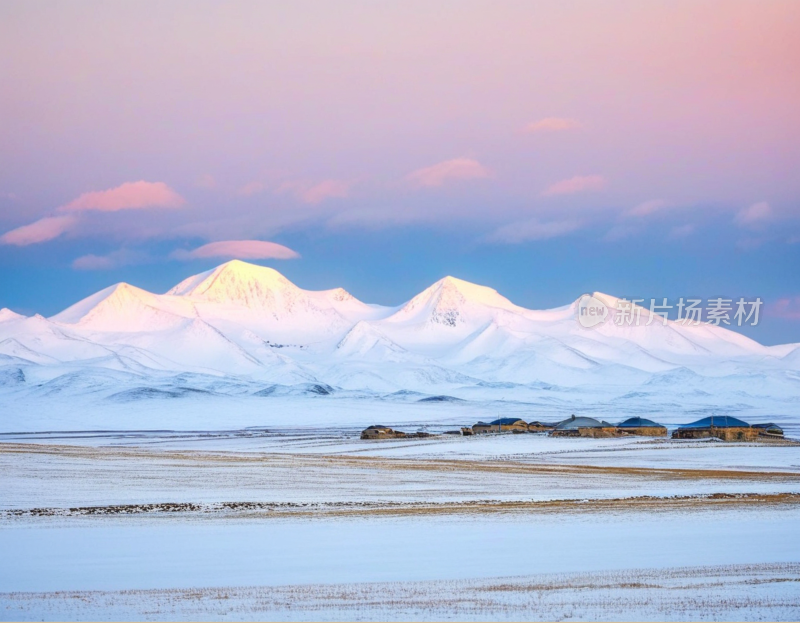 高山雪地