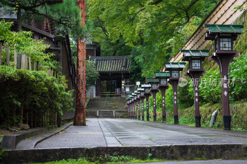 日本京都长乐寺景观