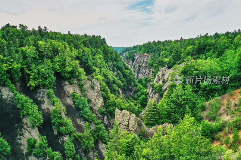 吉林长白山大峡谷